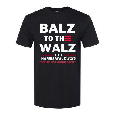 Funny Harris Waltz Election Balz To The Walz Softstyle CVC T-Shirt