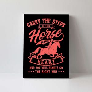 Funny Horse WARMBLOOD Horse riding Canvas