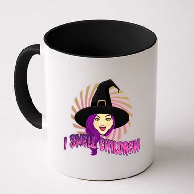 Funny Halloween Witch I Smell Children Mug