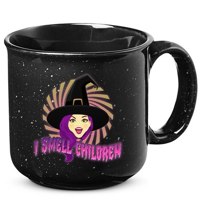 Funny Halloween Witch I Smell Children 15oz Campfire Ceramic Mug
