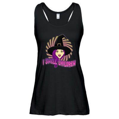 Funny Halloween Witch I Smell Children Ladies Essential Flowy Tank