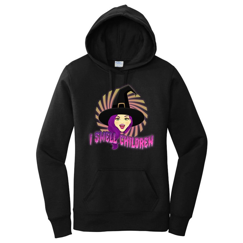 Funny Halloween Witch I Smell Children Women's Pullover Hoodie