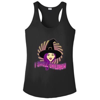Funny Halloween Witch I Smell Children Ladies PosiCharge Competitor Racerback Tank