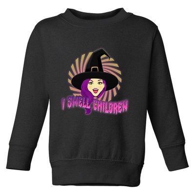 Funny Halloween Witch I Smell Children Toddler Sweatshirt