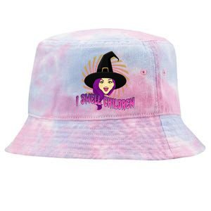 Funny Halloween Witch I Smell Children Tie-Dyed Bucket Hat