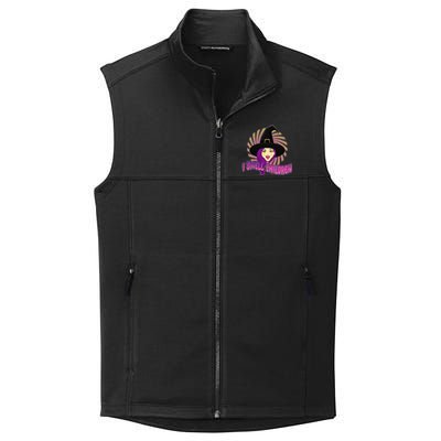 Funny Halloween Witch I Smell Children Collective Smooth Fleece Vest