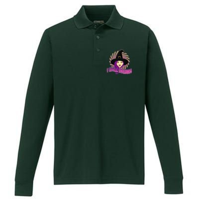 Funny Halloween Witch I Smell Children Performance Long Sleeve Polo