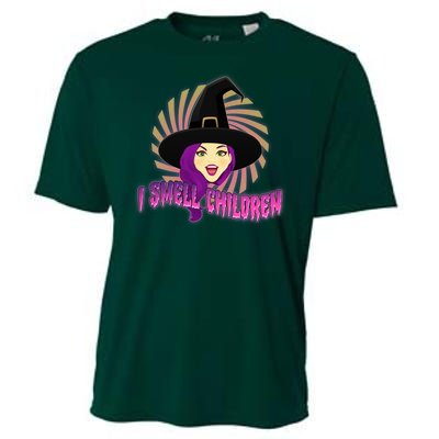 Funny Halloween Witch I Smell Children Cooling Performance Crew T-Shirt