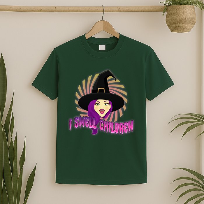 Funny Halloween Witch I Smell Children T-Shirt