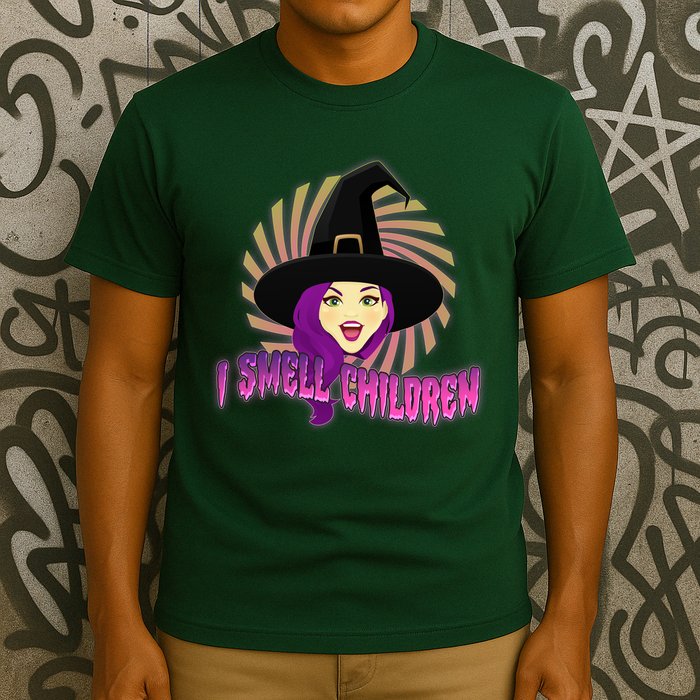 Funny Halloween Witch I Smell Children T-Shirt