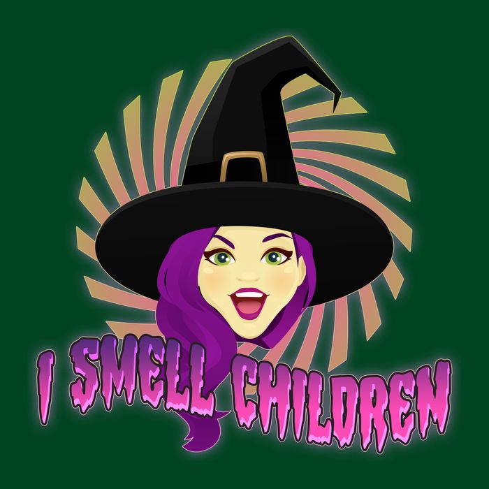 Funny Halloween Witch I Smell Children T-Shirt