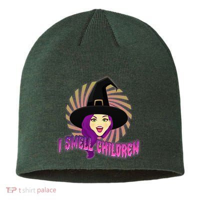 Funny Halloween Witch I Smell Children Sustainable Beanie