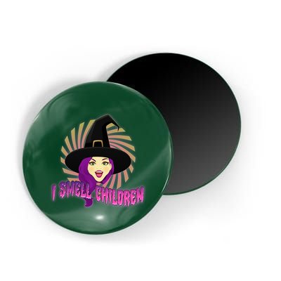 Funny Halloween Witch I Smell Children Magnet