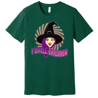 Funny Halloween Witch I Smell Children Premium T-Shirt