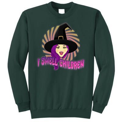 Funny Halloween Witch I Smell Children Tall Sweatshirt