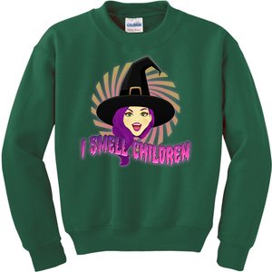 Funny Halloween Witch I Smell Children Kids Sweatshirt