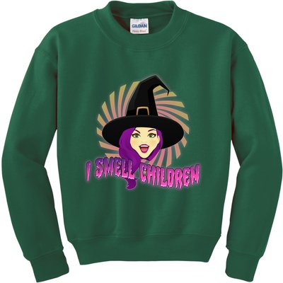 Funny Halloween Witch I Smell Children Kids Sweatshirt