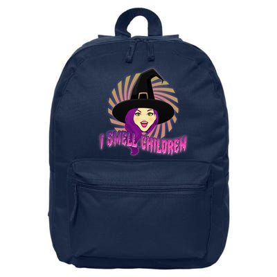 Funny Halloween Witch I Smell Children 16 in Basic Backpack