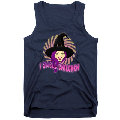 Funny Halloween Witch I Smell Children Tank Top