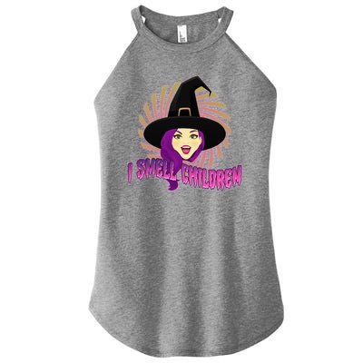 Funny Halloween Witch I Smell Children Women’s Perfect Tri Rocker Tank