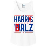 Funny Harris Walz 24 Harry Balz 2024 Meme Democratics Vote Ladies Essential Tank