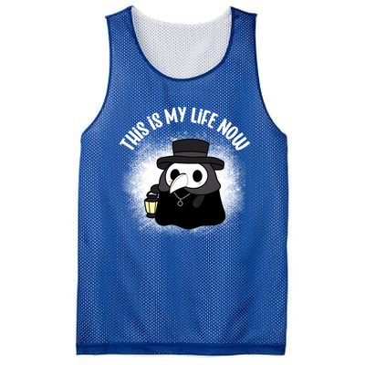 Funny Healthcare Workers Plague Doctor This Is My Life Now Gift Mesh Reversible Basketball Jersey Tank