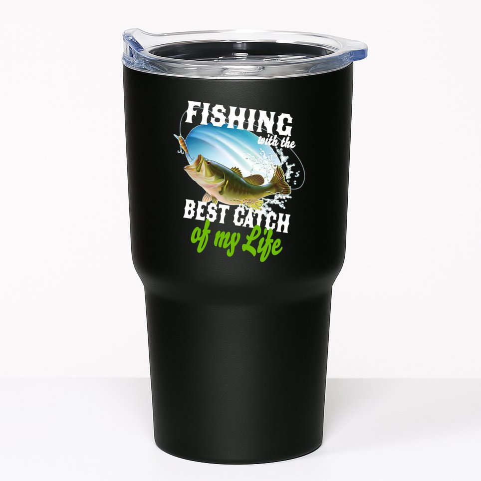 Fishing Husband Wife Marriage Tumbler