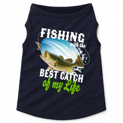 Fishing Husband Wife Marriage Doggie Tank