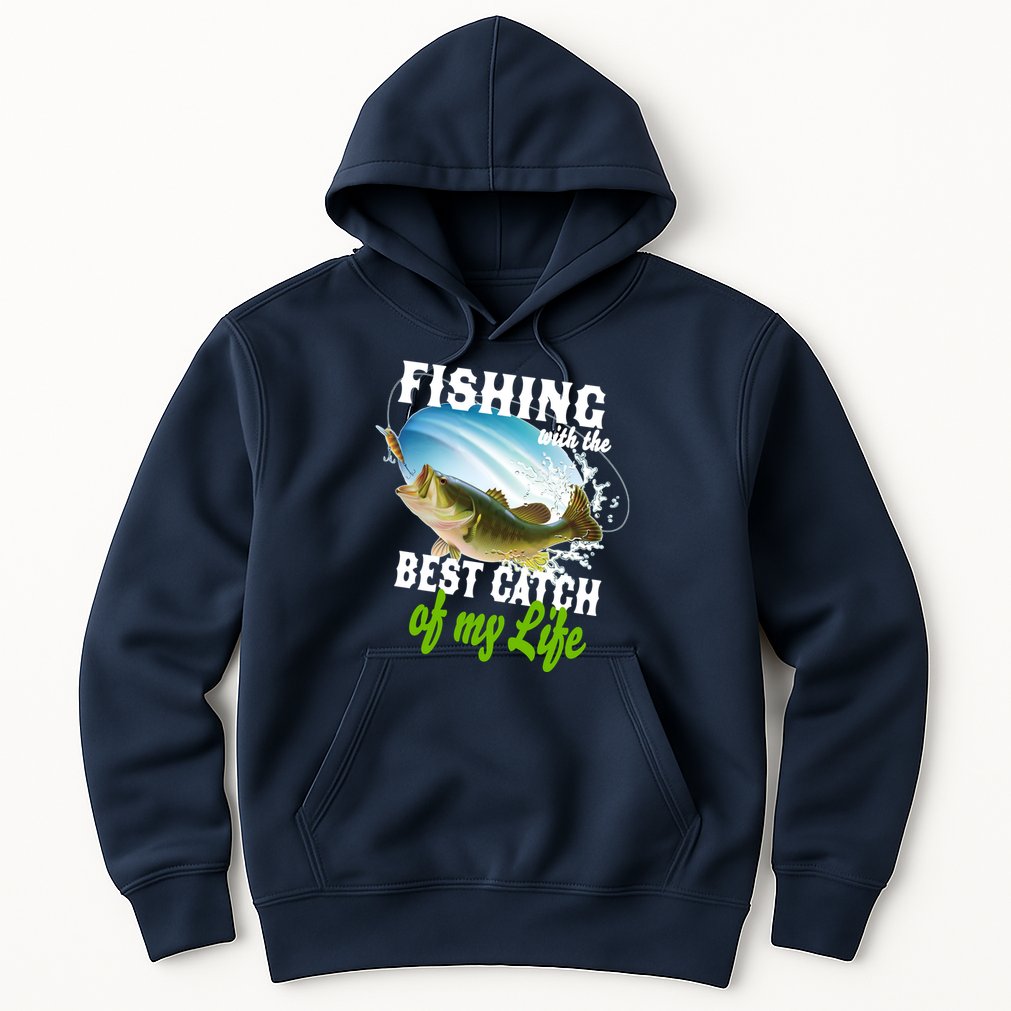 Fishing Husband Wife Marriage Hoodie