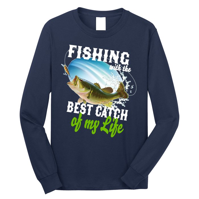 Fishing Husband Wife Marriage Long Sleeve Shirt