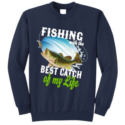Fishing Husband Wife Marriage Sweatshirt