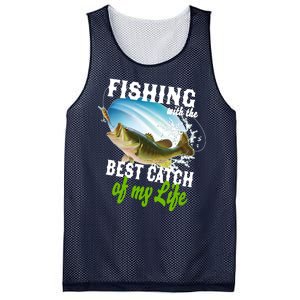 Fishing Husband Wife Marriage Mesh Reversible Basketball Jersey Tank