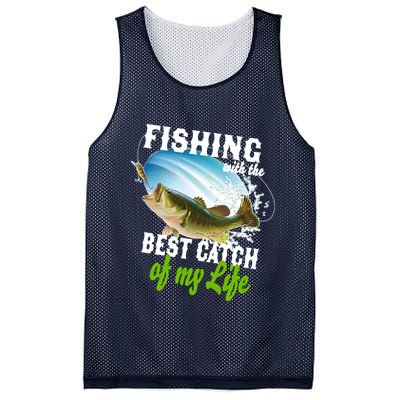 Fishing Husband Wife Marriage Mesh Reversible Basketball Jersey Tank