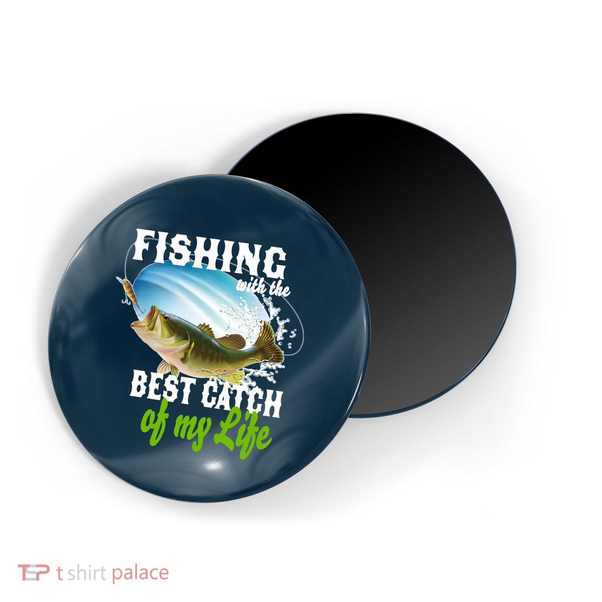 Fishing Husband Wife Marriage Magnet