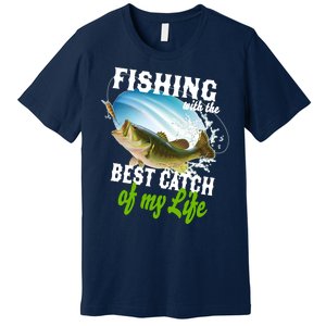 Fishing Husband Wife Marriage Premium T-Shirt