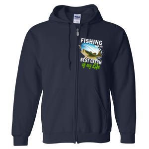 Fishing Husband Wife Marriage Full Zip Hoodie