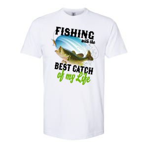 Fishing Husband Wife Marriage Softstyle CVC T-Shirt