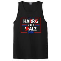 Funny Harris Walz 24 Hairy Balz 2024 Meme Democratics Vote PosiCharge Competitor Tank