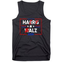 Funny Harris Walz 24 Hairy Balz 2024 Meme Democratics Vote Tank Top