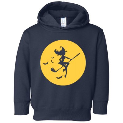 Funny Halloween Witch Golf Stick Golfer Golfing Premium Toddler Hoodie