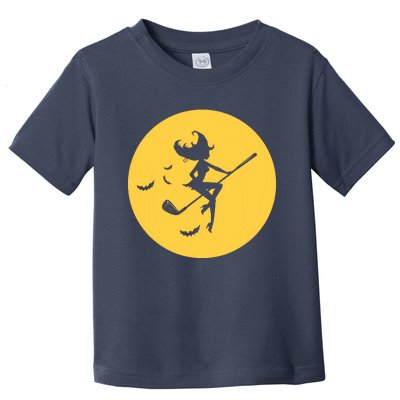 Funny Halloween Witch Golf Stick Golfer Golfing Premium Toddler T-Shirt