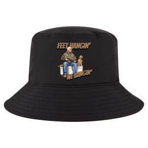 Feet Hangin We Bangin Trump Duck Hunting Cool Comfort Performance Bucket Hat