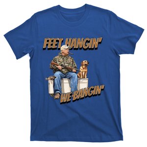 Feet Hangin We Bangin Trump Duck Hunting T-Shirt