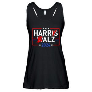 Funny Harris Walz 24 Harry Balz 2024 Meme Democratics Vote Ladies Essential Flowy Tank