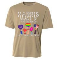 Funny Harris Waltz 2024 Unity Over Division Cooling Performance Crew T-Shirt