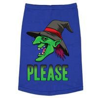 Funny Halloween Witch Please Gift Doggie Tank