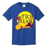 Funny Halloween Witch Please Gift Kids T-Shirt