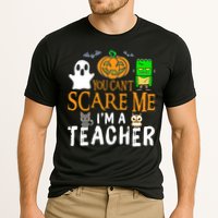 Funny Halloween You Can't Scare Me I'm A Teacher Cooling Performance Crew T-Shirt