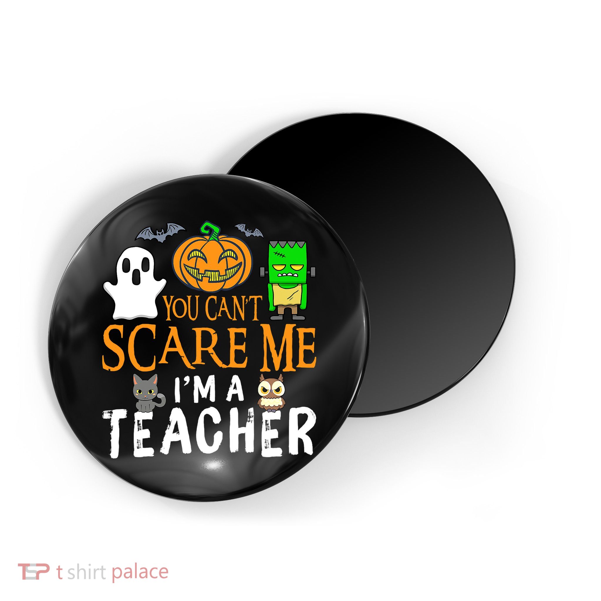 Funny Halloween You Can't Scare Me I'm A Teacher Magnet