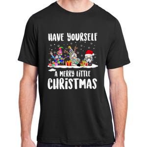 Funny Have Yourself A Merry Little Christmas Gift Adult ChromaSoft Performance T-Shirt